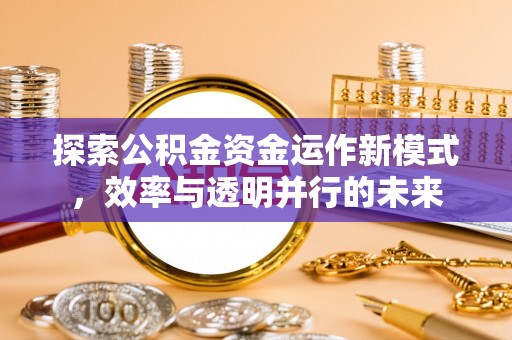 礁溪探索公积金资金运作新模式，效率与透明并行的未来