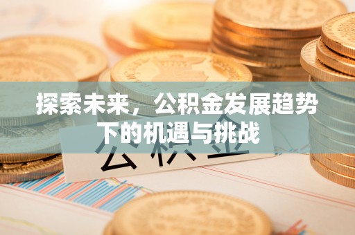 礁溪探索未来，公积金发展趋势下的机遇与挑战