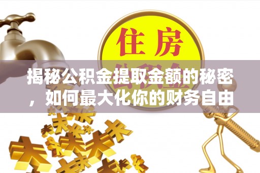 礁溪揭秘公积金提取金额的秘密，如何最大化你的财务自由