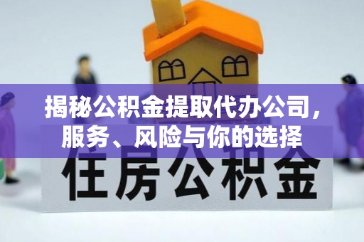 礁溪揭秘公积金提取代办公司，服务、风险与你的选择