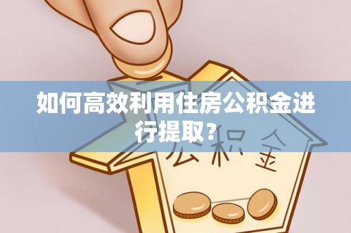 礁溪如何高效利用住房公积金进行提取？